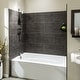 preview thumbnail 24 of 35, Palisade 25.6 in. x 14.8 in. Tile Shower and Tub Surround Kit
