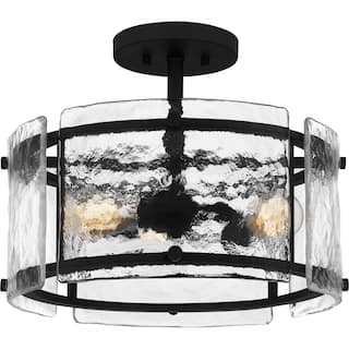 Fortress Three Light Semi Flush Mount