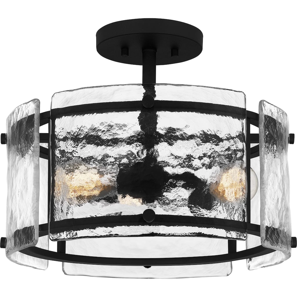 Fortress Three Light Semi Flush Mount
