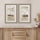 preview thumbnail 1 of 2, Paragon Approaching Storm Framed Art - Set of 2 2-piece Set
