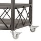 preview thumbnail 35 of 39, Myra Rustic Serving Cart with Wine Inserts and Removable Tray Top by iNSPIRE Q Classic