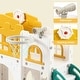 preview thumbnail 2 of 13, 8 in 1 Toddler Slide Indoor Slide Toddler Playset for Toddlers 1-3