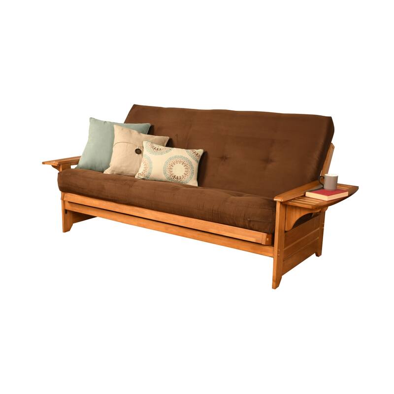 Somette Phoenix Butternut Futon Set with Mattress