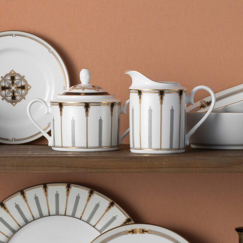 Empire Gold Sugar & Creamer Set