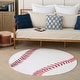 preview thumbnail 3 of 8, Nourison Imagination Indoor only White Graphic Area Rug - 5' Round