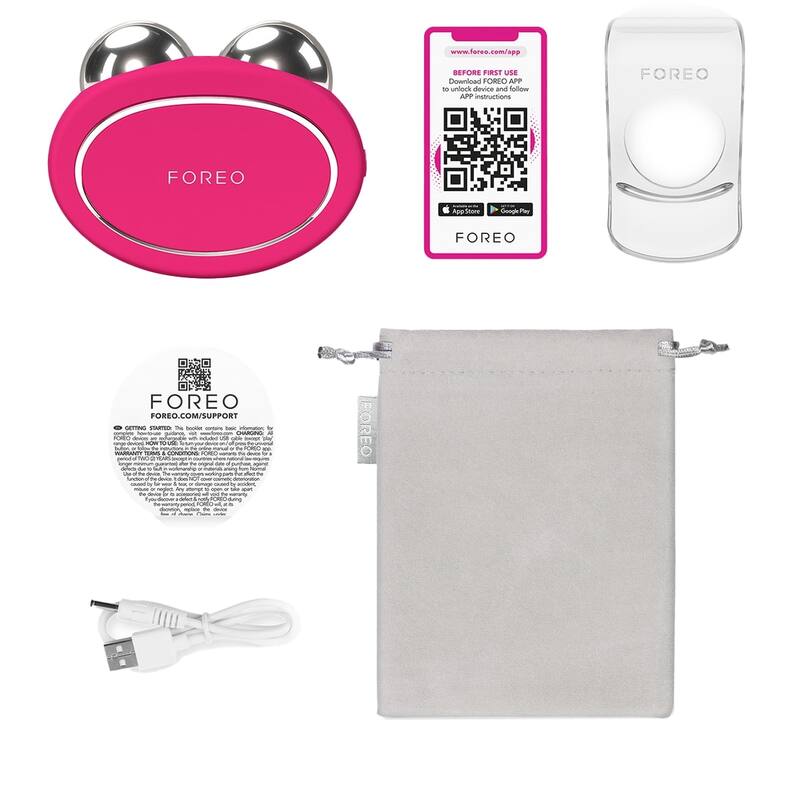 Foreo Bear 2 Advanced Microcurrent Full-Facial Toning Device - Fuchsia