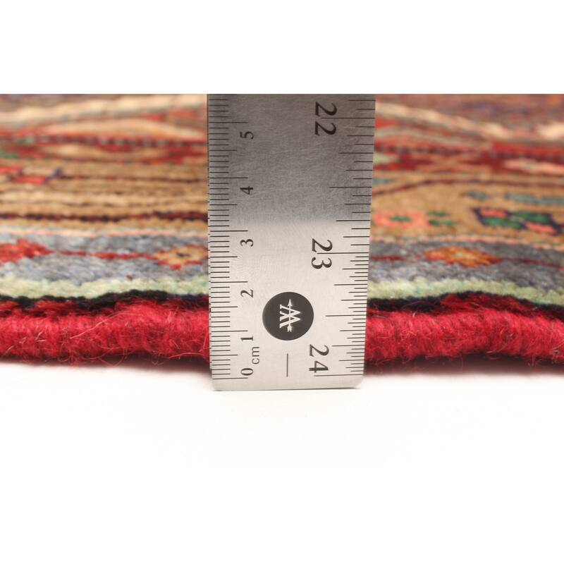 ECARPETGALLERY Hand-knotted Konya Anatolian Red Wool Rug - 2'6 x 8'10