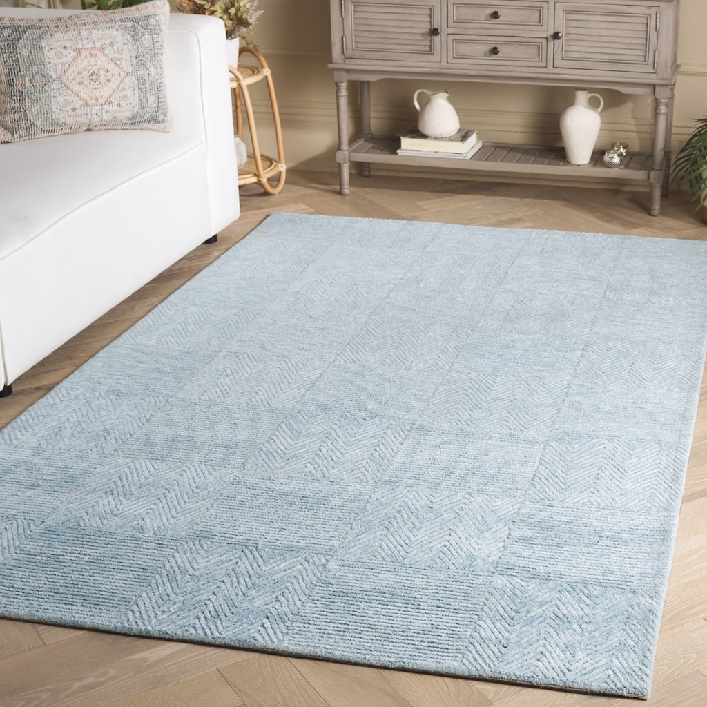 SAFAVIEH Handmade Soho Minori Wool & Viscose Rug