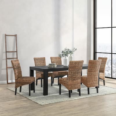 Windsor Rattan Dining Chairs (Set of 2) by Kosas Home