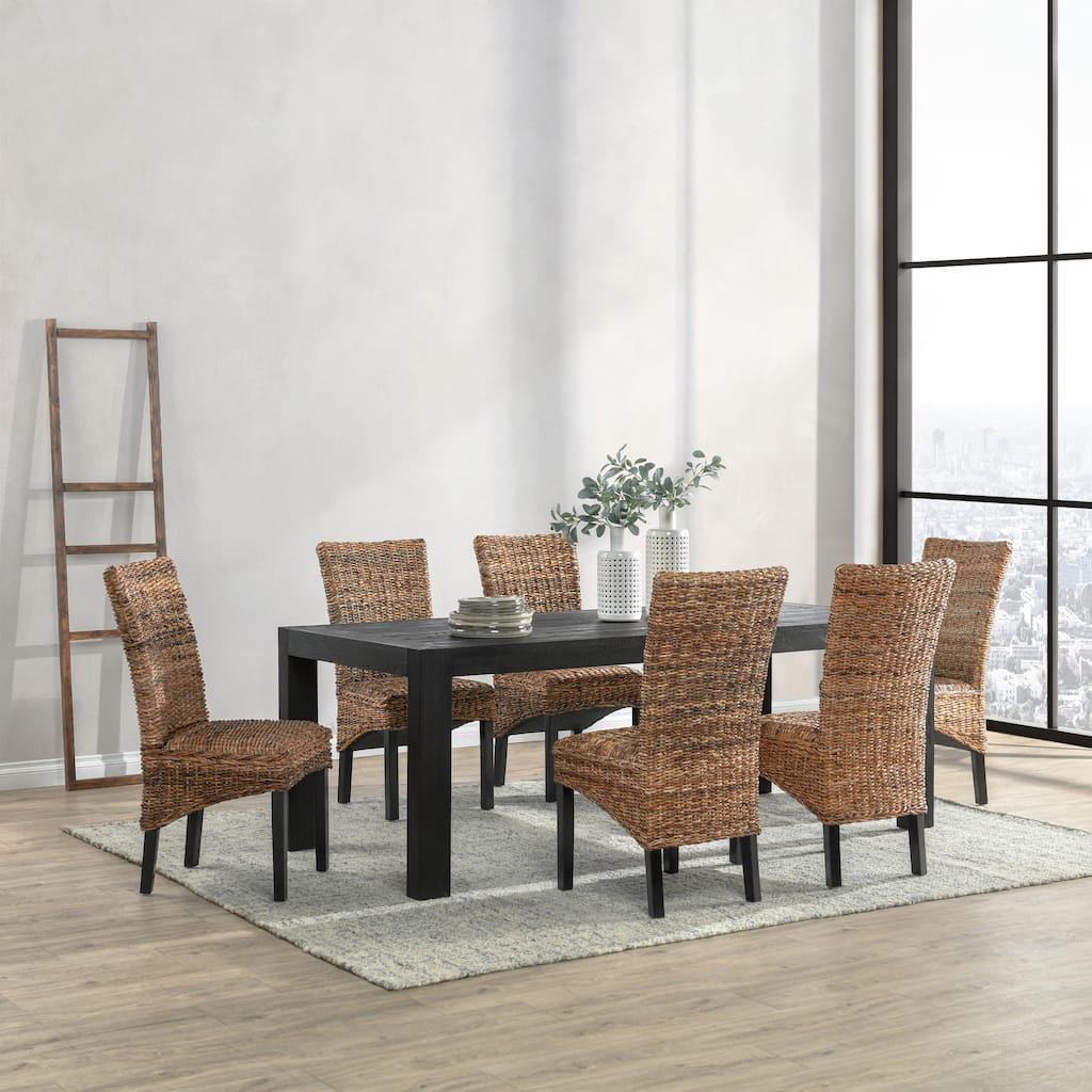 Windsor Rattan Dining Chairs (Set of 2) by Kosas Home