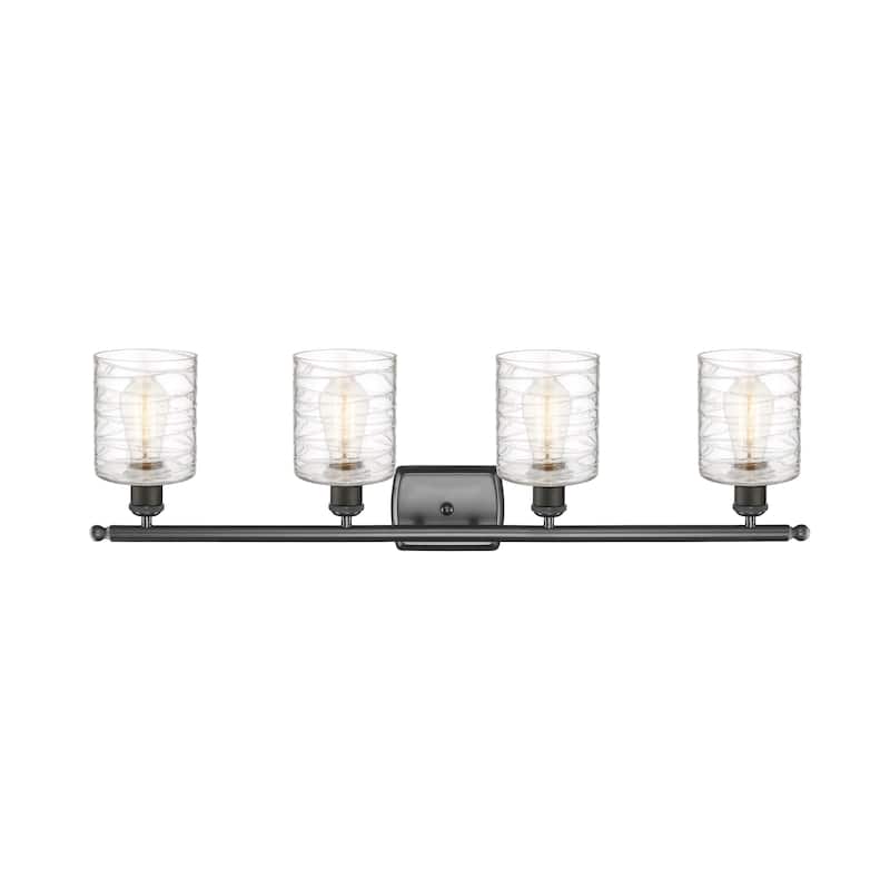 Innovations Lighting Ballston Cobbleskill - 4 Light 36" Bath Vanity Light