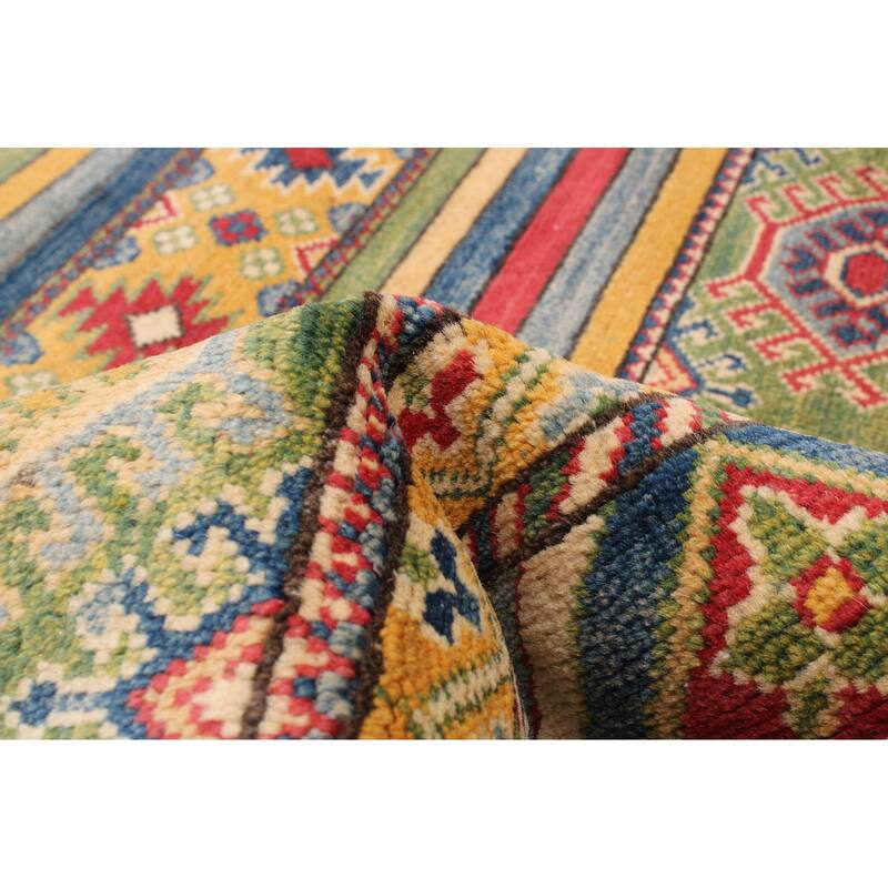 ECARPETGALLERY Hand-knotted Finest Ghazni Red Wool Rug - 9'5 x 13'11