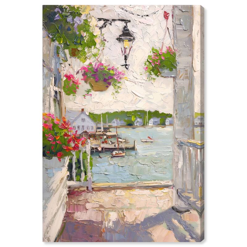 Harbor Hideaway II Canvas by Art Remedy, Gallery Wrapped - 36" x 54"