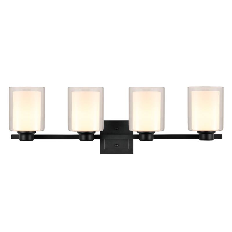 Oslo Vanity Light Fixture Matte Black - Matte Black