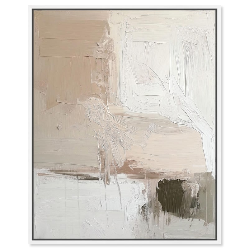 Gentle Strokes of Nature I Canvas by Art Remedy - 16" x 20" - White