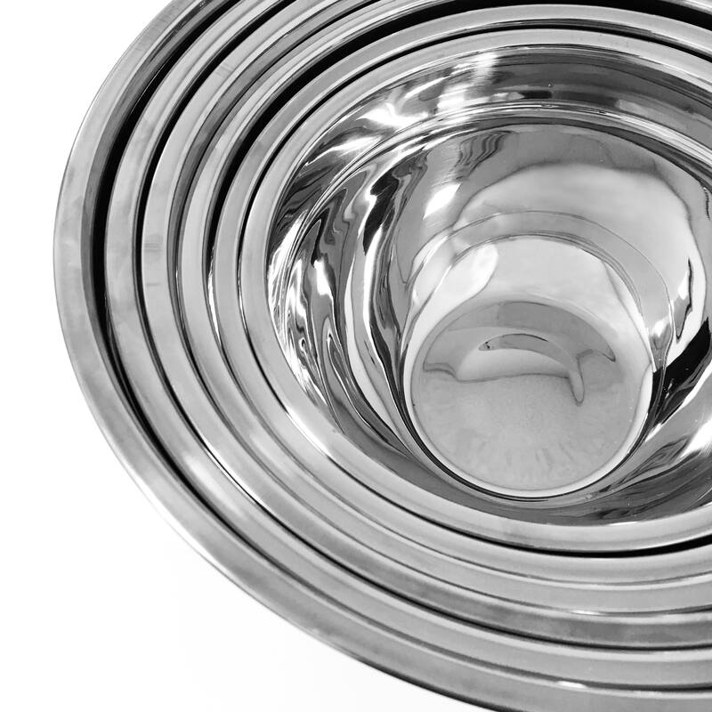 Elite Gourmet 12PC Colored Mixing Bowl