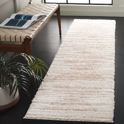 SAFAVIEH Seattle Gysele Shag Modern Contemporary 1-inch Thick Rug