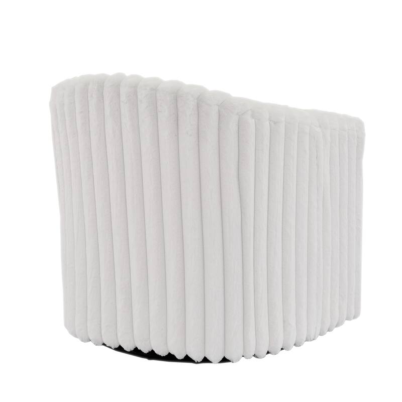 Single Sofa Armchair Swivel Barrel Chair