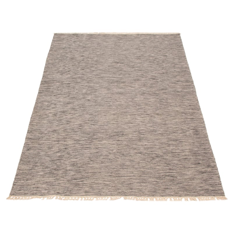 Boho Grey Kilim 4'11" x 7'10" - 4'11 x 7'10