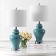 preview thumbnail 3 of 8, Chi 25" Sea Grass LED Table Lamp, Natural (Set of 2) by JONATHAN Y