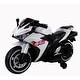 preview thumbnail 14 of 23, 12V Kids Motorcycle Ride-On Toy for Ages 3-6 with Training Wheels, Manual Throttle & LED Lights