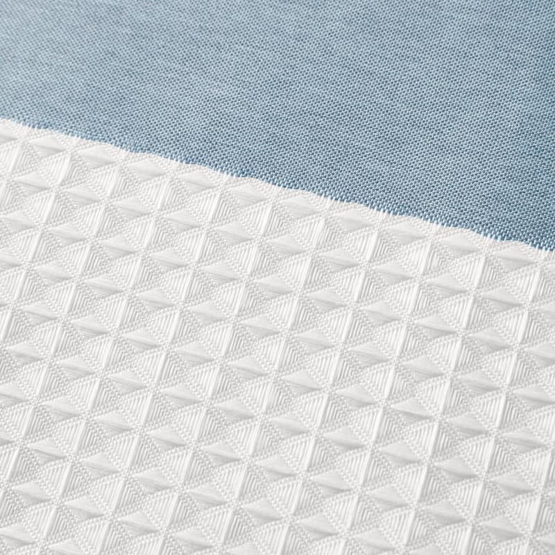 Madison Park Spa Waffle Shower Curtain with 3M Treatment