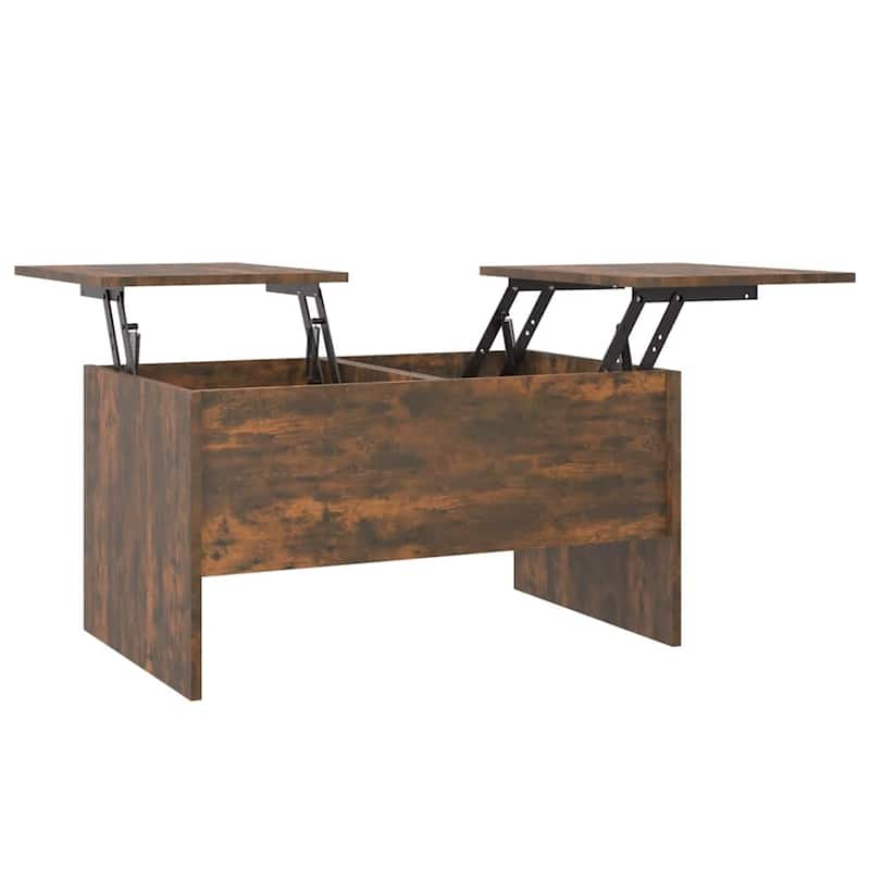 vidaXL Coffee Table Lift Top End Table Accent Side Sofa Table Engineered Wood - 31.5" x 19.7" x 16.7"