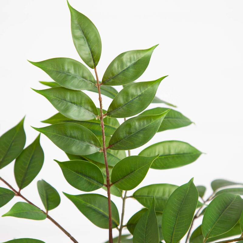 Potted Double Branched Sumac Artificial Tree - 3.5' - Green