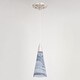 preview thumbnail 9 of 9, Vaxcel Lighting P0409 Milano 4" Wide Mini Pendant with Marble Glass