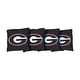 preview thumbnail 1 of 1, Georgia Bulldogs Black Cornhole Bags All-Weather Resin Filled