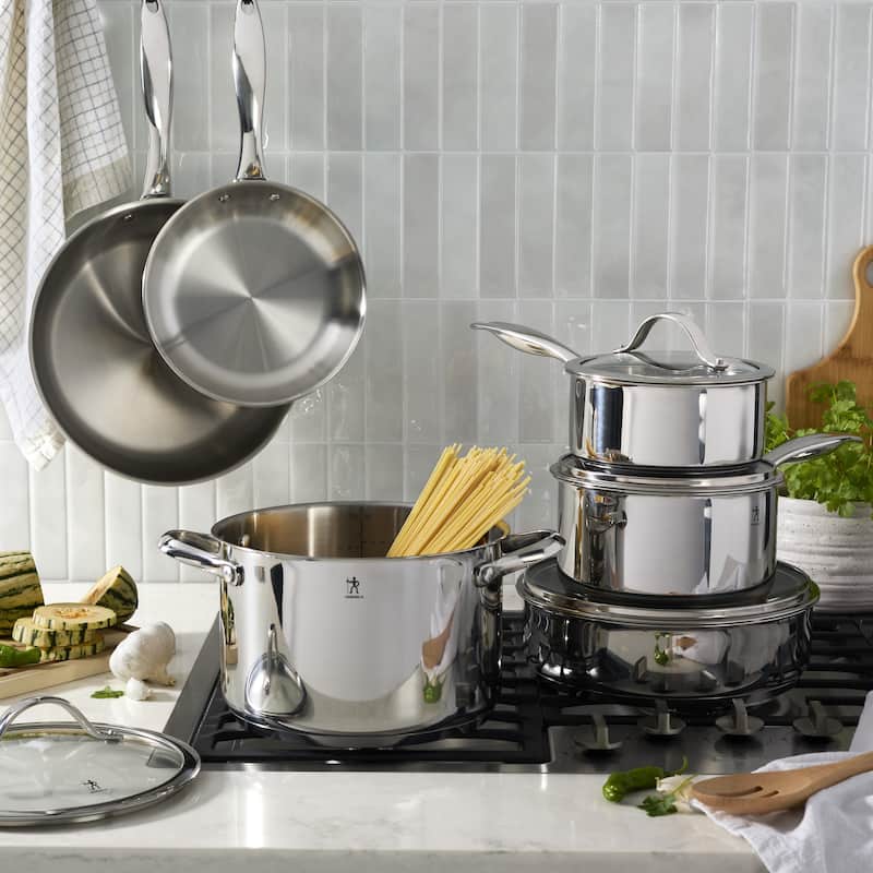 Henckels Aragon 10-pc Stainless Steel Cookware Set