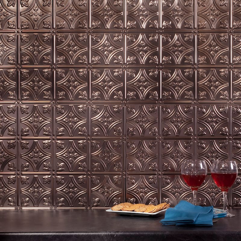 FASÄDE Traditional Style 1 Decorative Vinyl Backsplash Panel