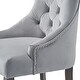 preview thumbnail 9 of 13, Benchwright II Tufted Wingback Chairs (Set of 2) by iNSPIRE Q Bold