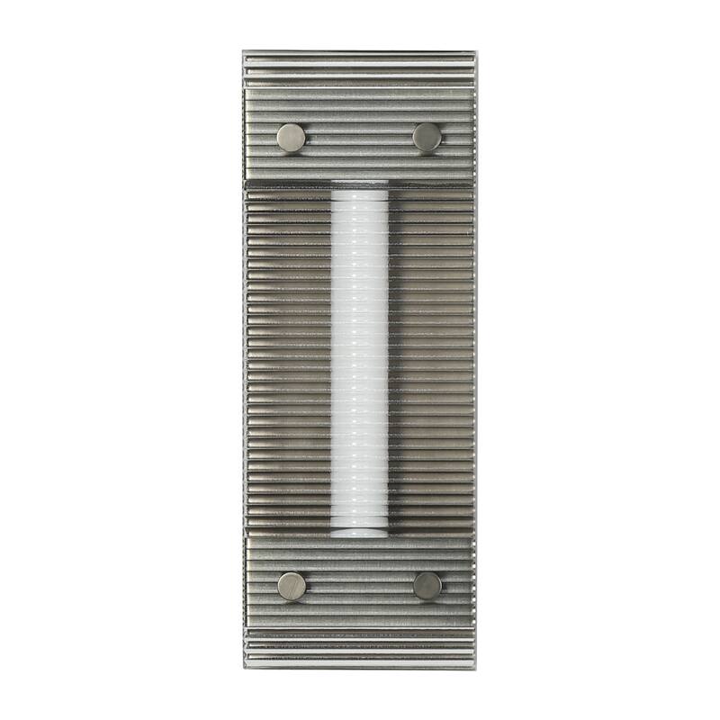 Modern LED 1-Light Wall Sconce Vanity Light for Bedroom Living Room - 4.7" W*12.6" H*2.8" D