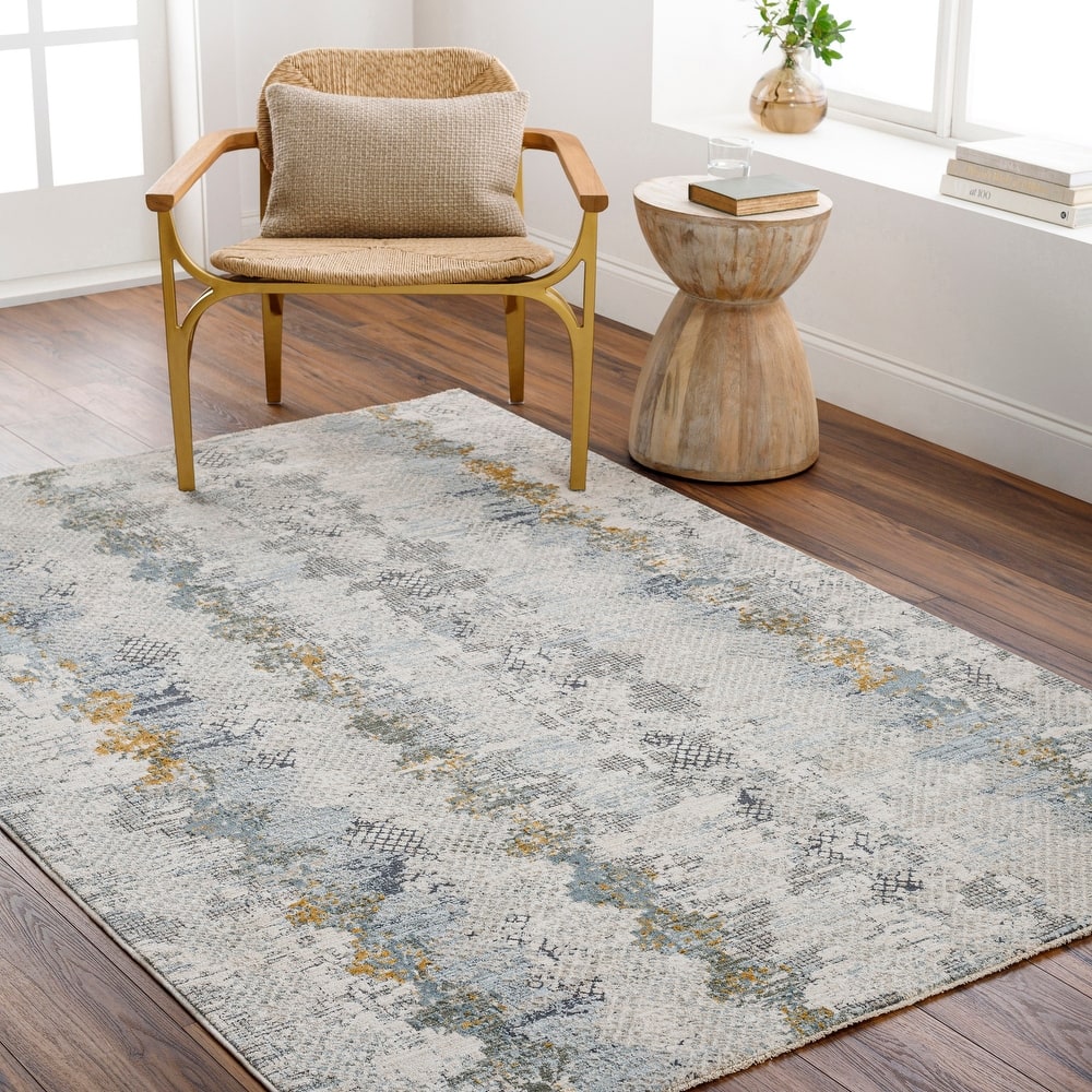 Neveah Mid-Century Modern Area Rug