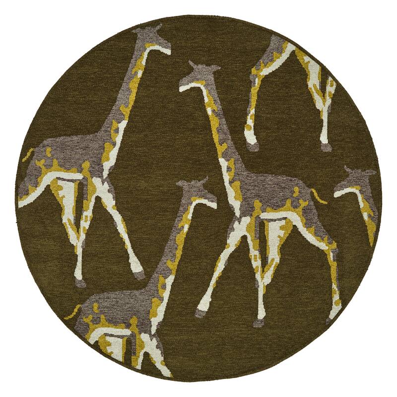 Hilary Farr Forever Fauna by Kaleen - 5' x 5'