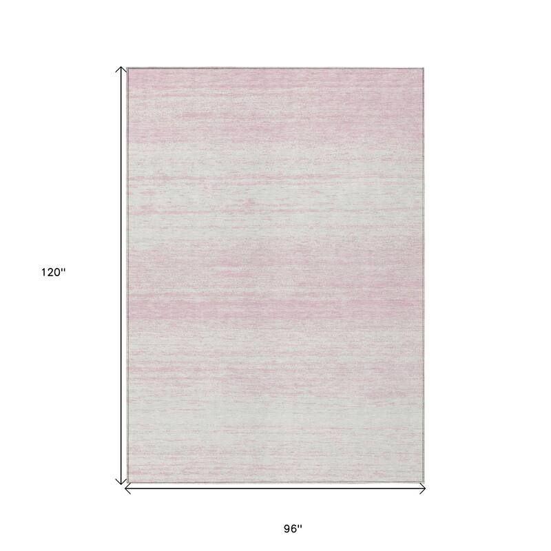 HomeRoots Striped Transitional Rectangle Outdoor Rug
