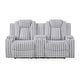 preview thumbnail 29 of 35, Brynda Corduroy 3-Piece Manual Double Reclining Sofa Sets