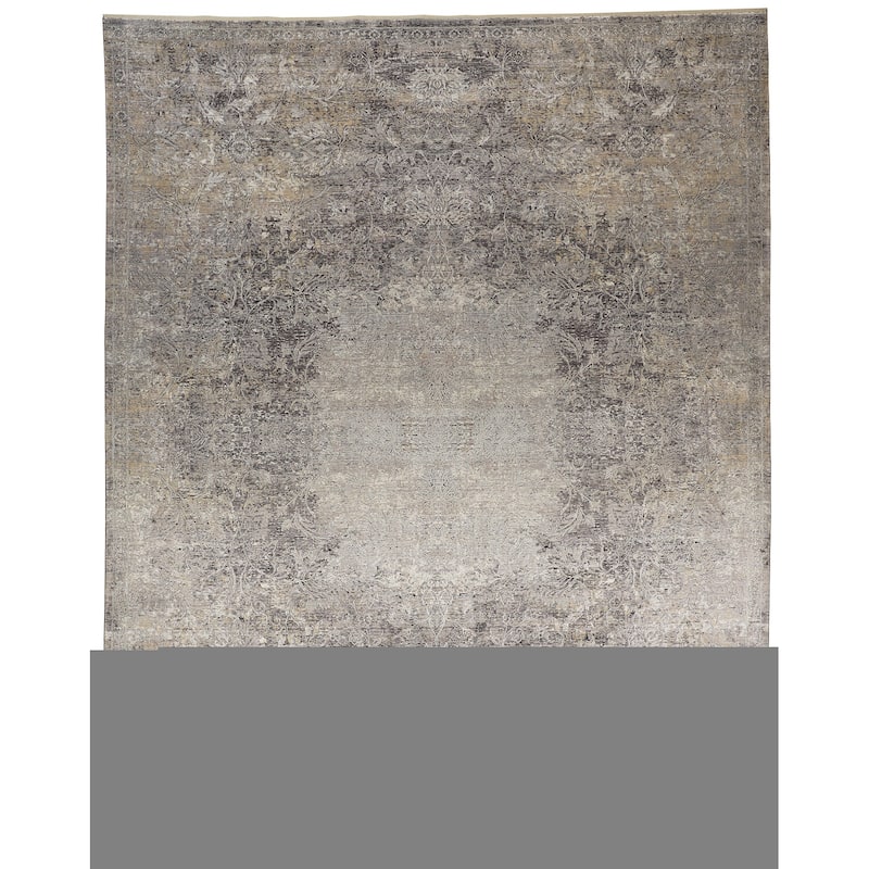 Feizy FZRG65508 Mystic Fade 2' x 3' Cotton and Viscose Transitional