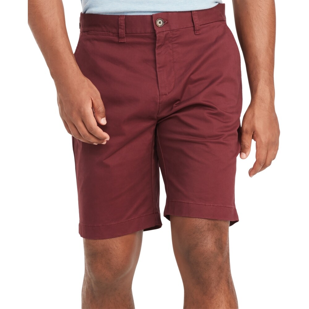 tommy hilfiger men's khaki shorts