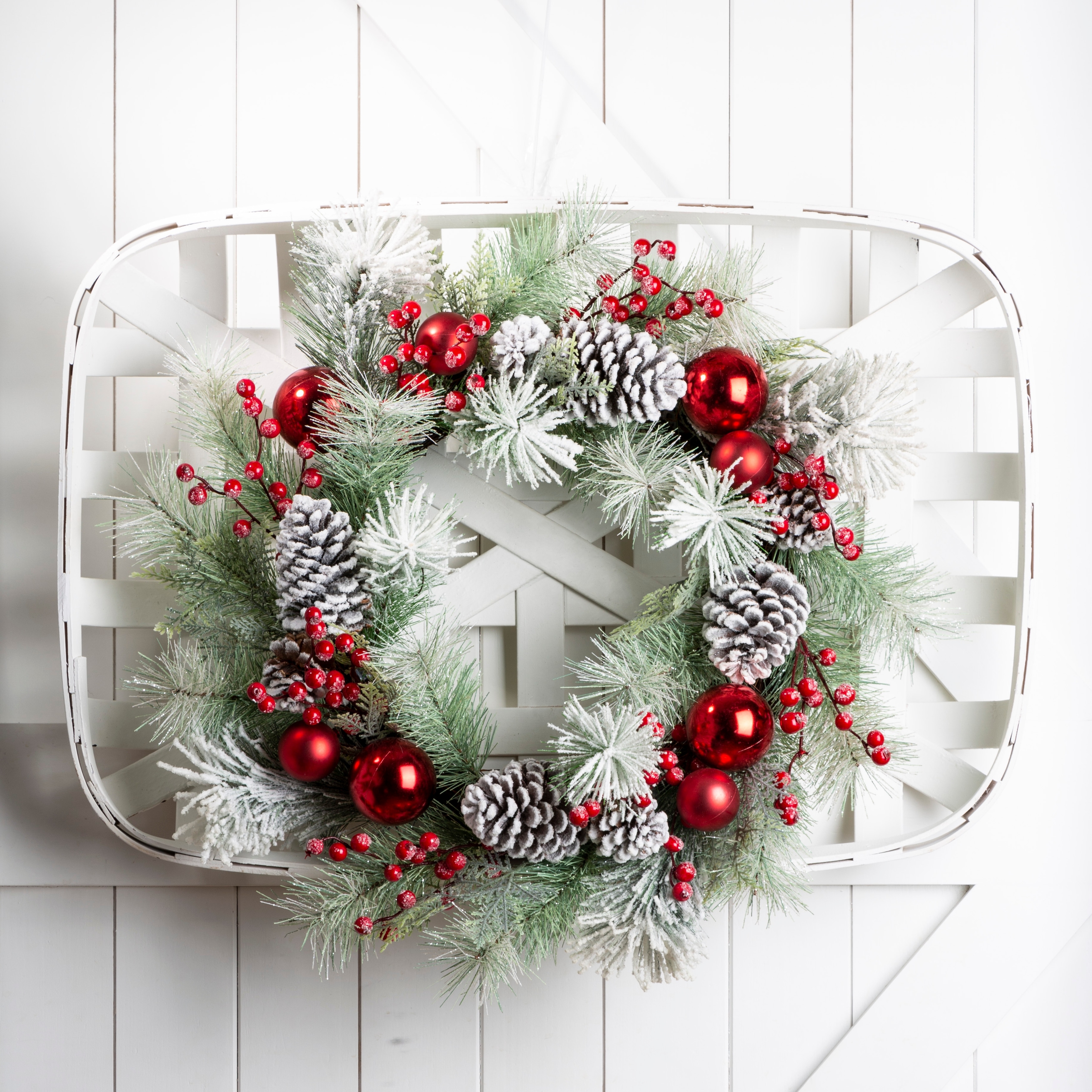 8 X 6 Winter Home Decorations Artificial Oval Advent Wreath Home X Shimmering Pinecone Christmas Wreath Candle Holder Wreaths Garlands Swags Seasonal Decor