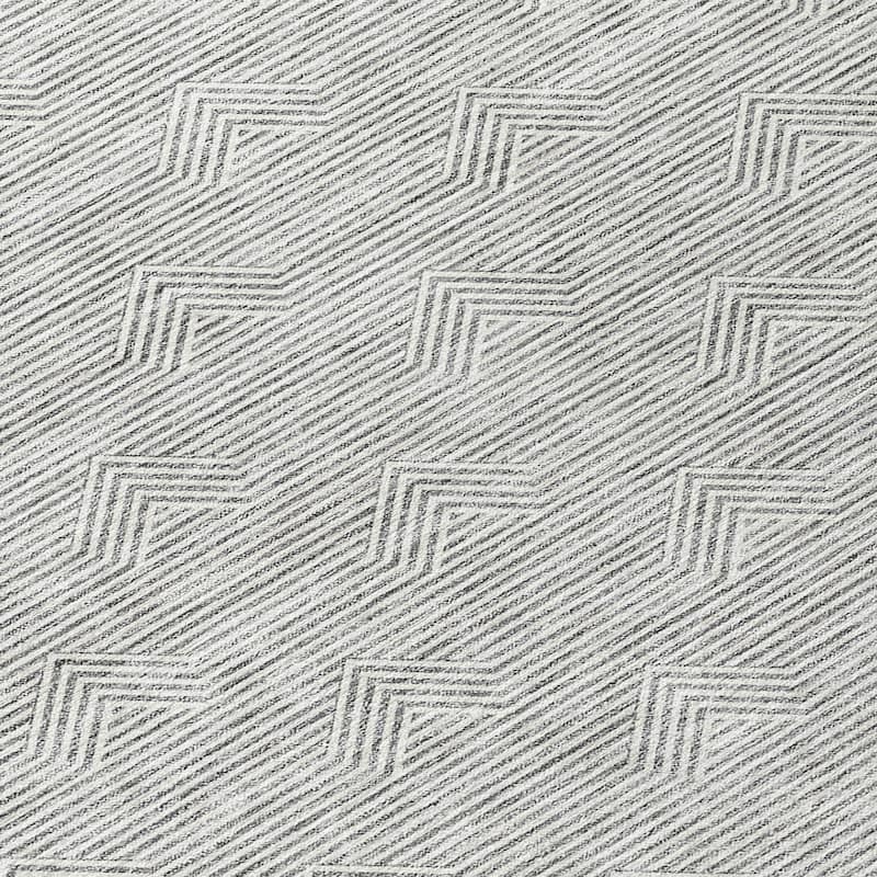 Machine Washable Indoor/ Outdoor Chantille Contemporary Stripe Rug