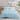 3 Piece Tufted Clipped Jacquard Geometric Oversized Duvet Cover Set