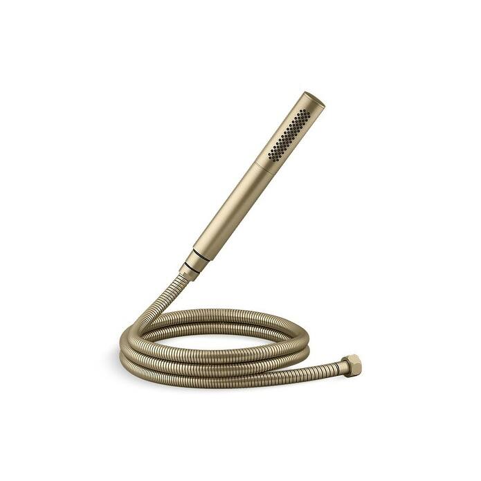 Kallista One Collection Dual-Function 1.75 GPM Hand Shower with Shower - Brushed French Gold