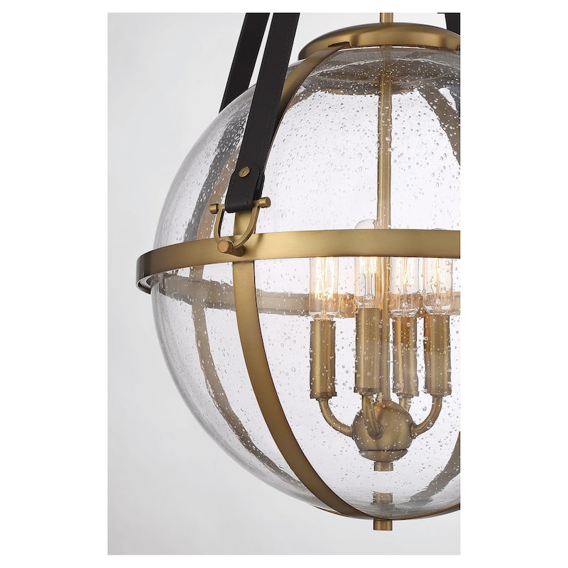 Savoy House 7-1836-4 Bozeman 4 Light 18" Wide Globe Chandelier