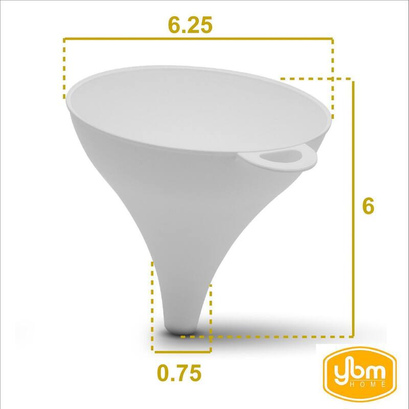 YBM Home Plastic Funnel for Liquid Transfer Grade