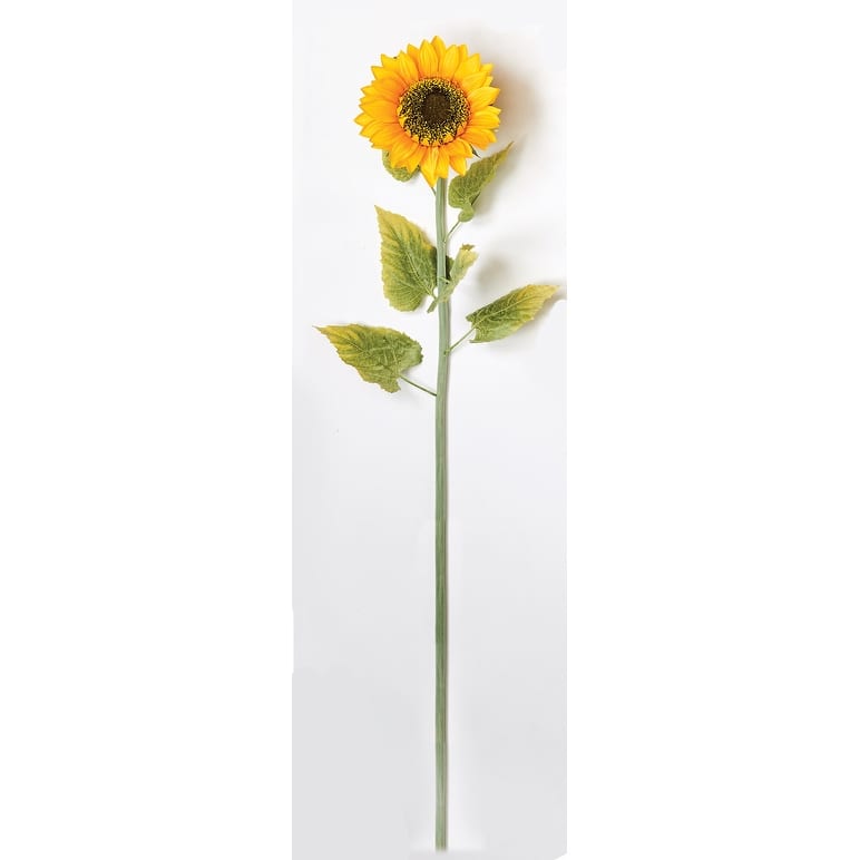 41" Sunflower w/ 8" Flowered & 6 Leaves