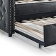 preview thumbnail 9 of 7, Daybed with Trundle Upholstered Tufted Sofa Bed
