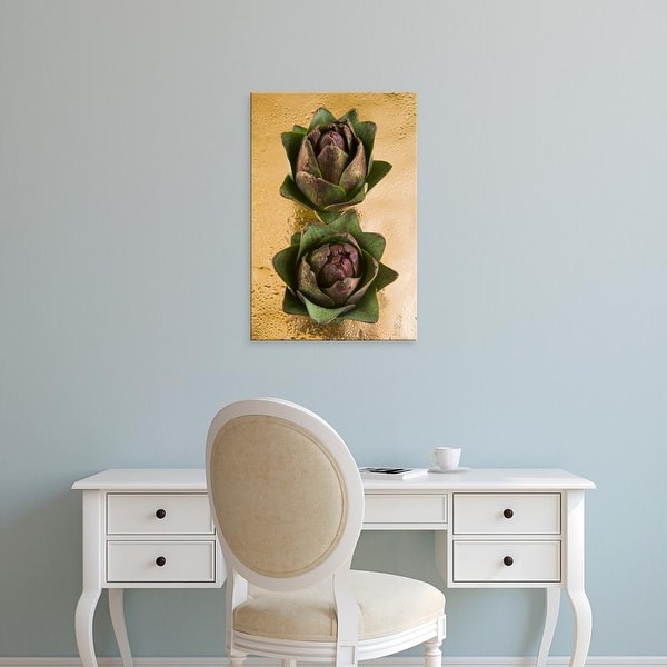 Easy Art Prints Nico Tondini's 'Two Artichokes' Premium Canvas Art