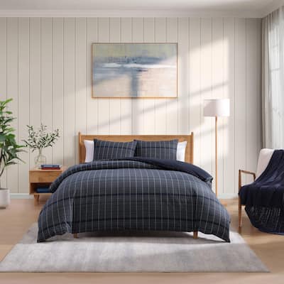 Tommy Hilfiger Cold Spring Reversible Blue Duvet Cover Set